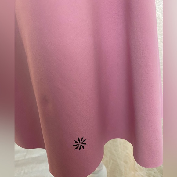 NEW (without Tags) light pink Athleta tennis/ pickleball/ sports  dress ! Size L - Picture 7 of 9